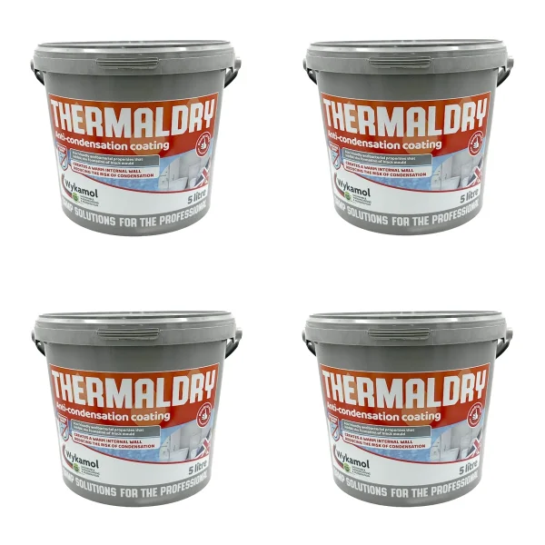 Thermaldry Anti-Condensation Paint with Hollow Beads Clever Shield - Asset Protection Anti-Condensation, Damp Proofing