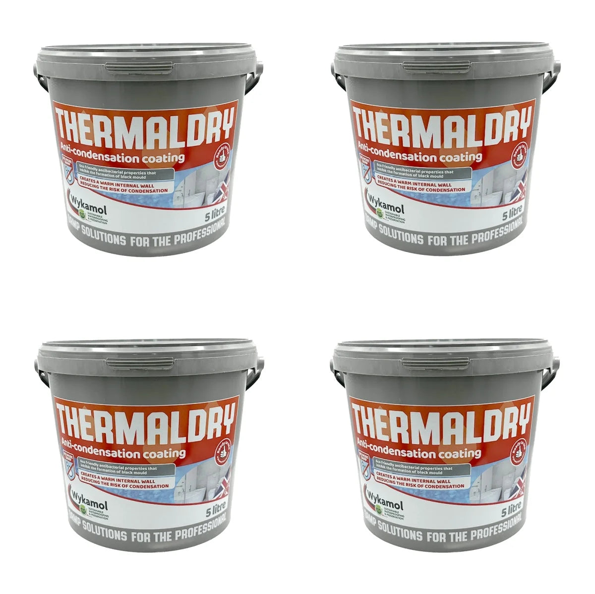 Thermaldry Anti-Condensation Paint with Hollow Beads Clever Shield - Asset Protection Anti-Condensation, Damp Proofing