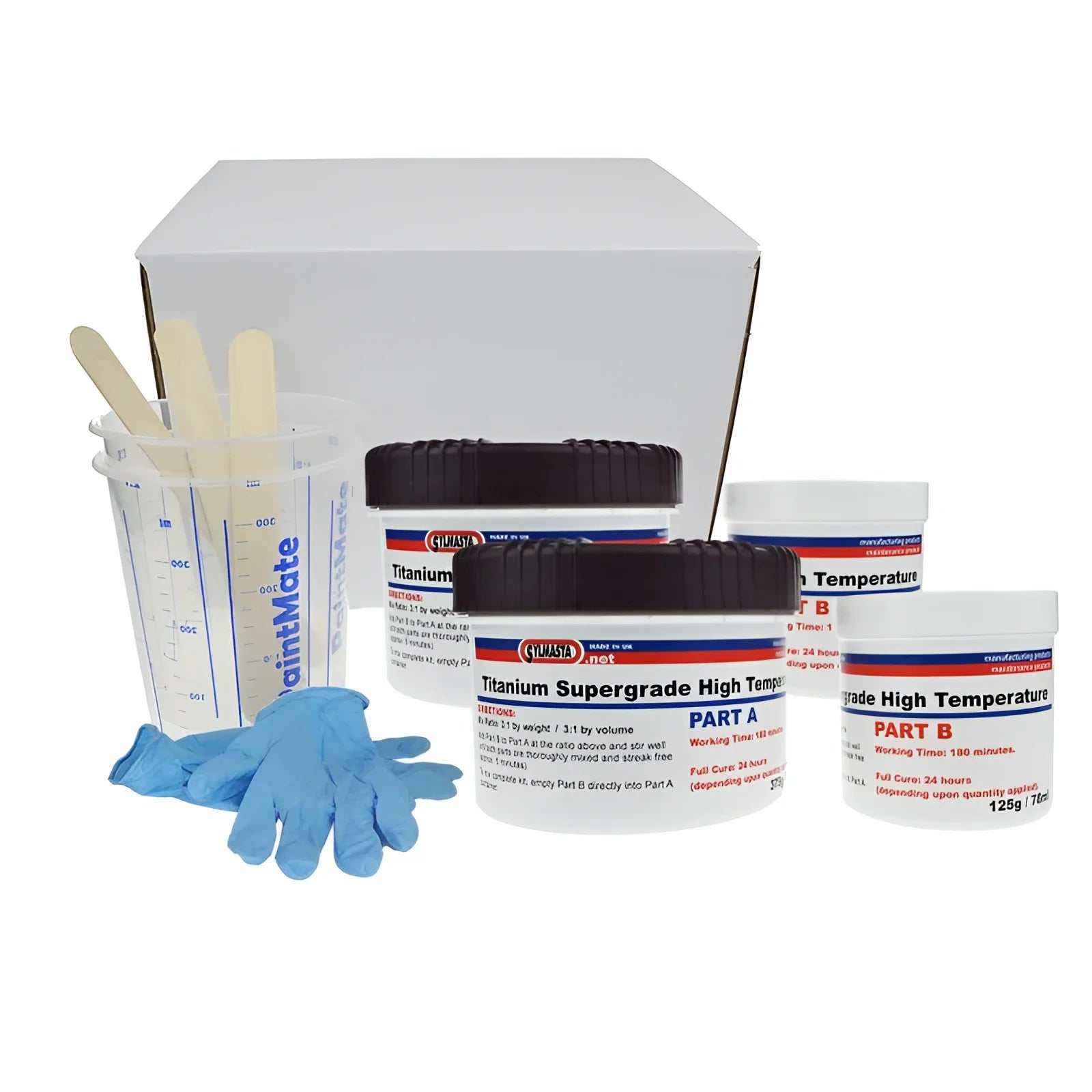 Titanium Supergrade HT Epoxy Paste Sylmasta Epoxy Paste, Sylmasta Chemical and Corrosion, Sylmasta Metal Repair,