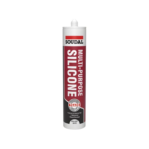 Soudal Trade Multi-Purpose Silicone bathroom sealant floor Soudal bathroom sealant, floor sealant, kitchen sealant,