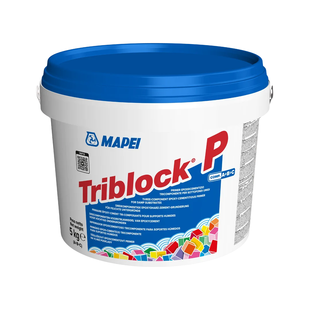 Triblock P Polyurethane Roof Primer Mapei Car Park Deck, Car Park Decks, epoxy primer, Flat Roof, Flat Roof Coating