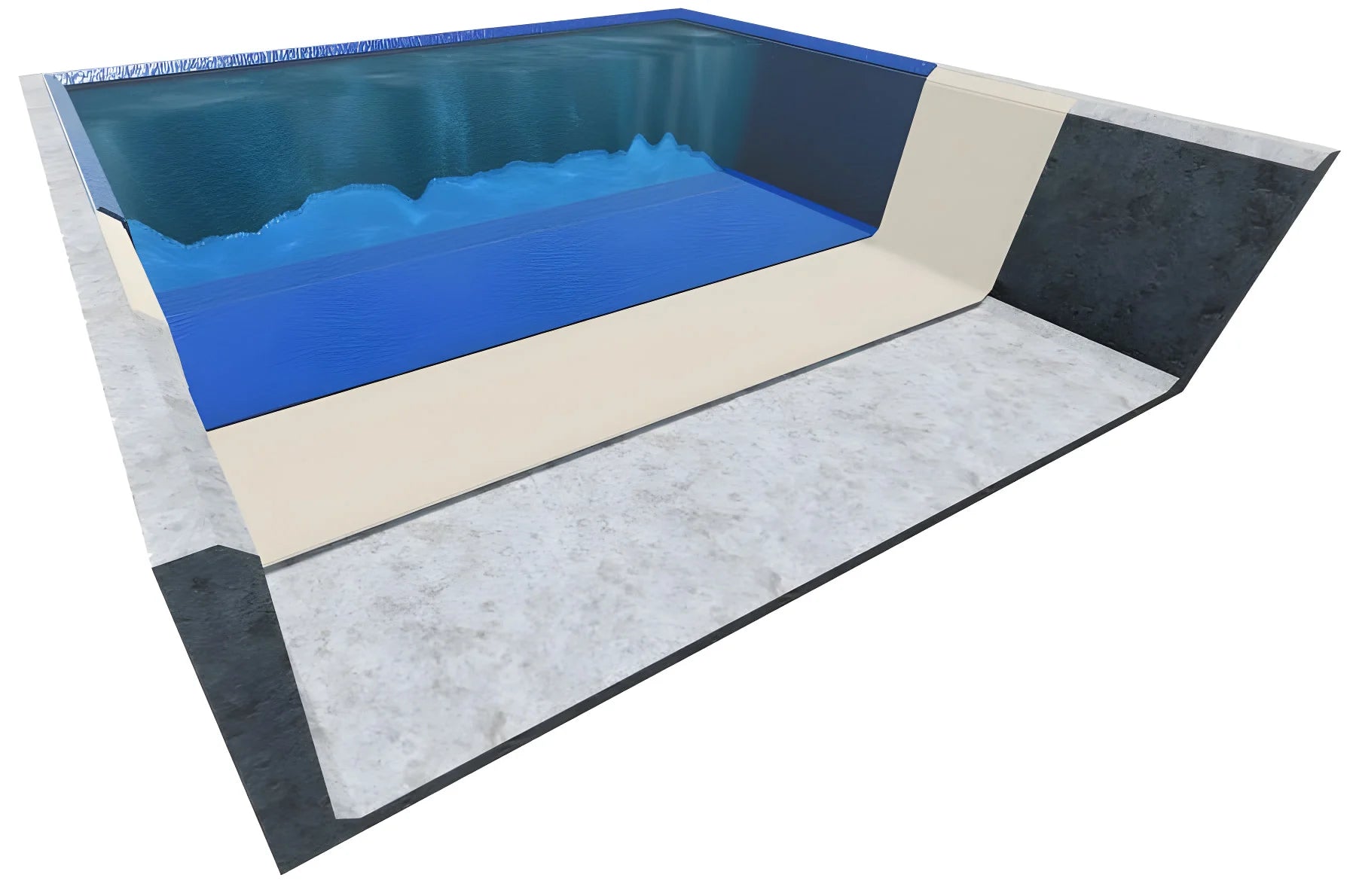 VIP LEISURELINE Waterpark Polyurea Coatings VIP Coating Solutions balcony waterproof coating, building material