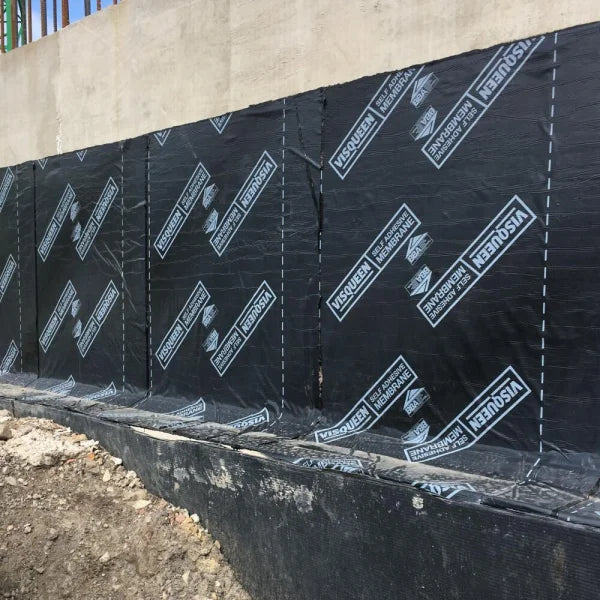 Visqueen Self Adhesive Membrane Post-Applied Self-Adhesive Visqueen Adhesives, Basement Membrane, Construction