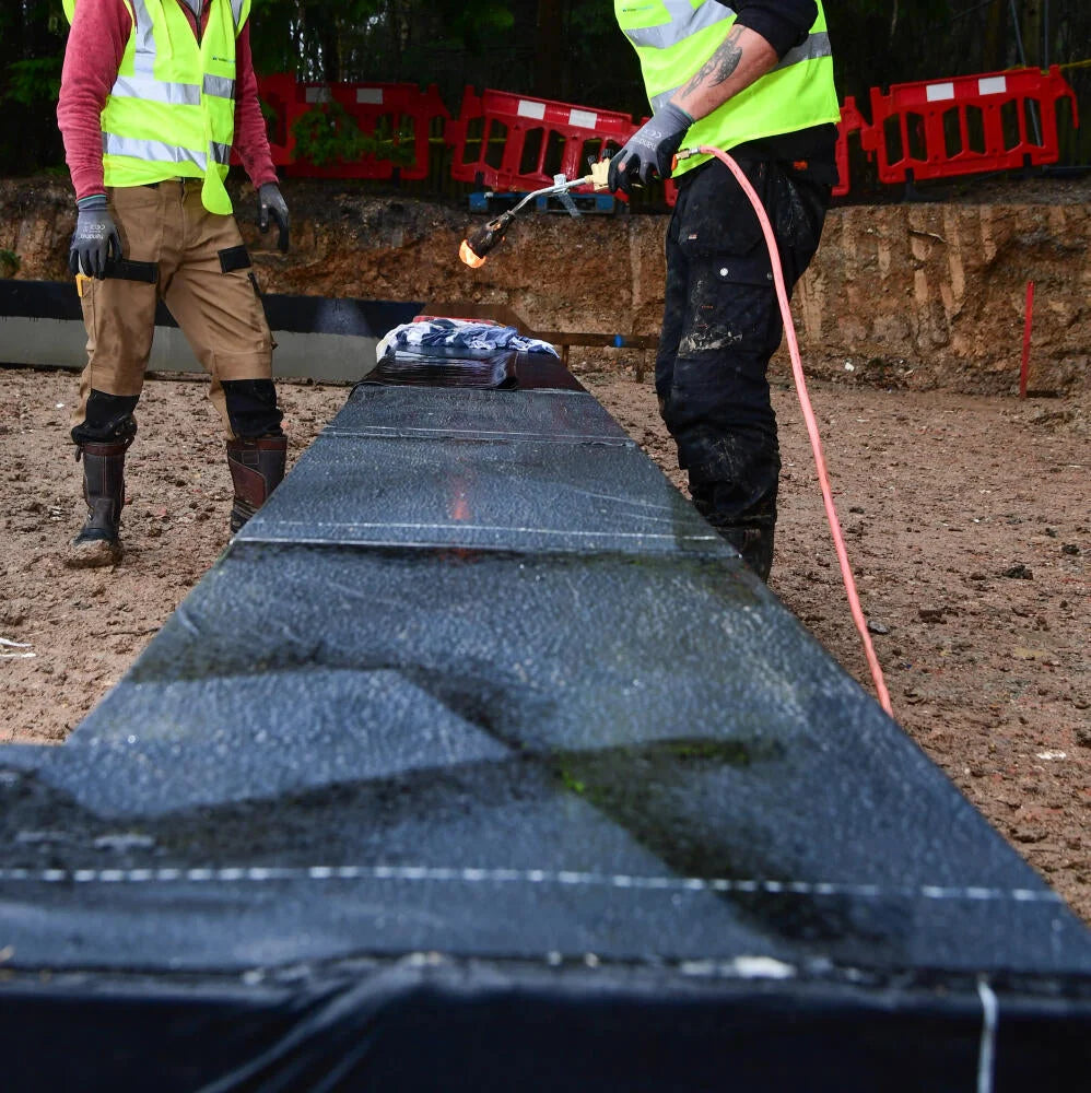 Visqueen Self Adhesive Membrane Post-Applied Self-Adhesive Visqueen Adhesives, Basement Membrane, Construction