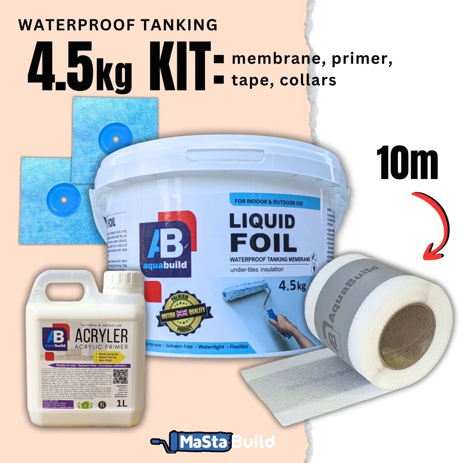 balcony waterproofing, bathroom tanking kit, cement sealer, floor waterproofing, frost resistant waterproofing