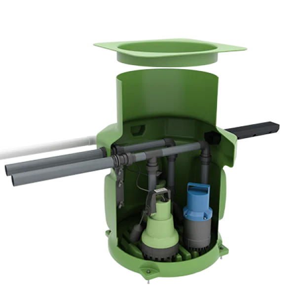 Wykamol SumpFlo Sump Chamber 170L Wykamol Basement Sump, Basemnet Sump, building material suppliers, Building Products,