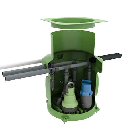 Wykamol SumpFlo Sump Chamber 170L Wykamol Basement Sump, Basemnet Sump, building material suppliers, Building Products,