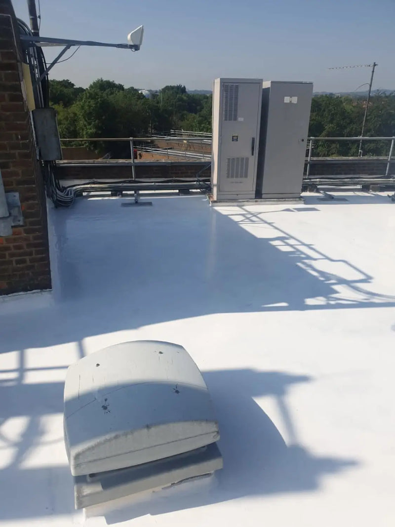 Post Office Roof - SilaCote Liquid Coating Application in London