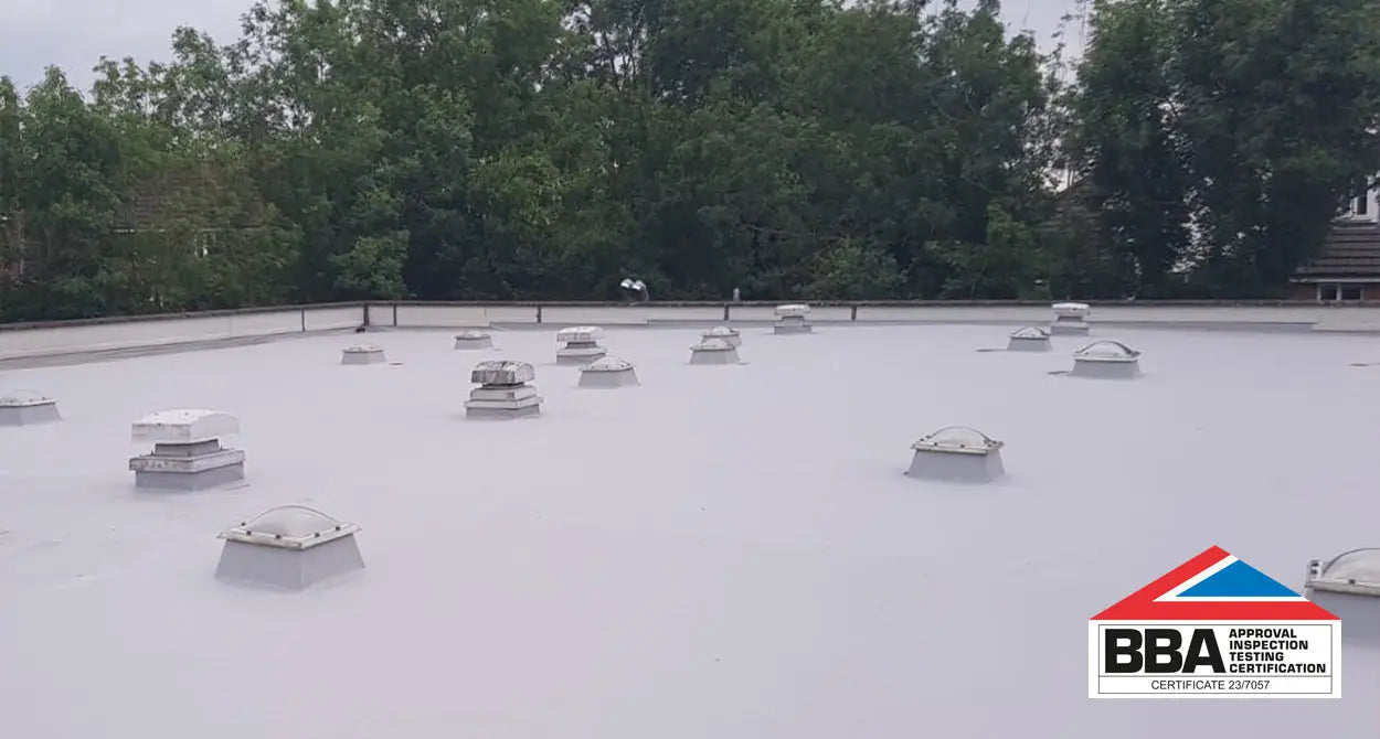 Purtop Easy now BBA certified. A Mapei-branded PU membrane with full system accessories—available with Ultraflex, Desmopol & more from Clever Shield.