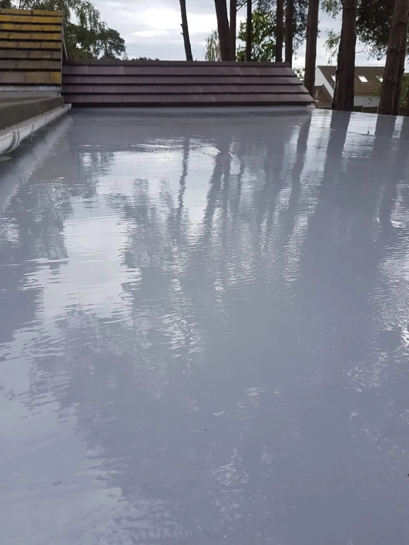 SilaCote Flat Roofing - Hand or Airless Spray Applied