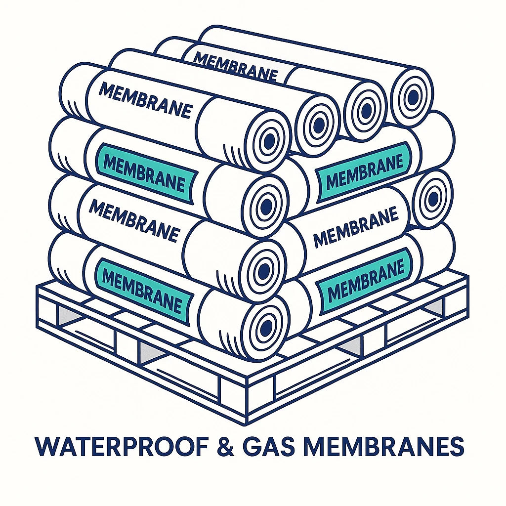 Shop and Save with Pallet Rates on Wykamol and Newton Waterproof & Gas Membrane Products