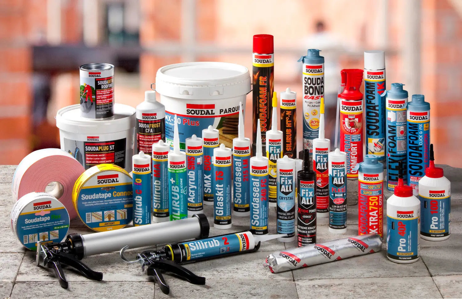 The Soudal Product Range