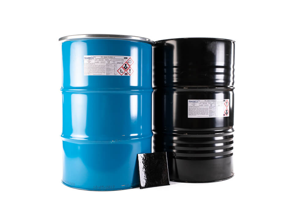 Tradecc polyurea and specialist Polyurethane (PU) injection resins.