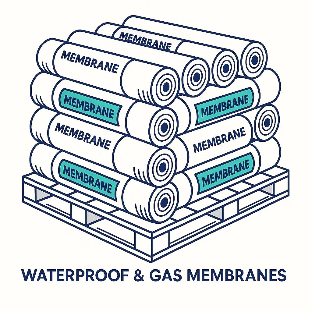 Shop and Save with Pallet Rates on Wykamol and Newton Waterproof & Gas Membrane Products