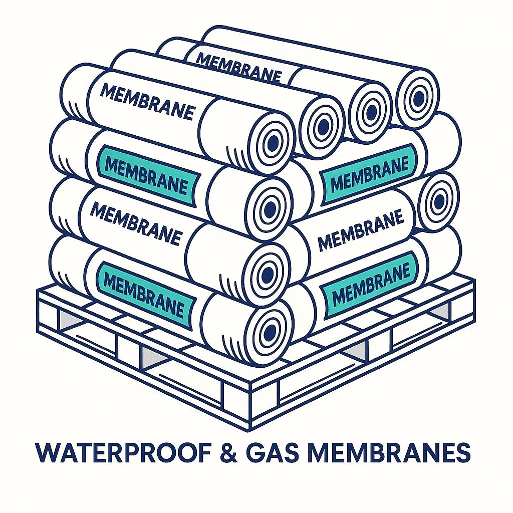 Shop and Save with Pallet Rates on Wykamol and Newton Waterproof & Gas Membrane Products