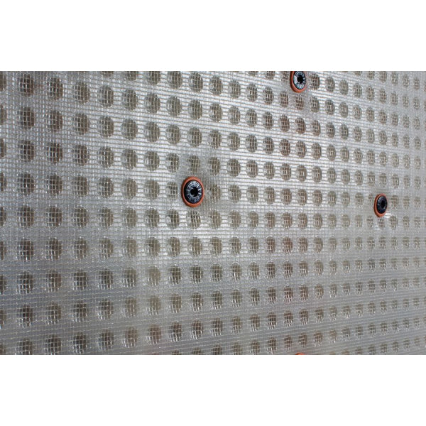 Newton CDM 508 Mesh Membrane is guaranteed against deterioration for 30 years, with a life expectancy of at least 50 years (DIN 9001:2000) and is supported by BBA Certification Number 94/3010.