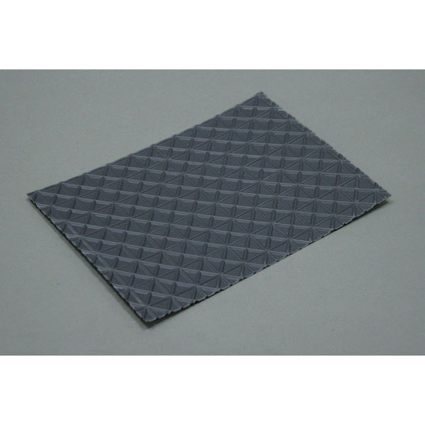 Gray quilted placemat with textured surface for Newton 601 Slimline Flooring Membrane