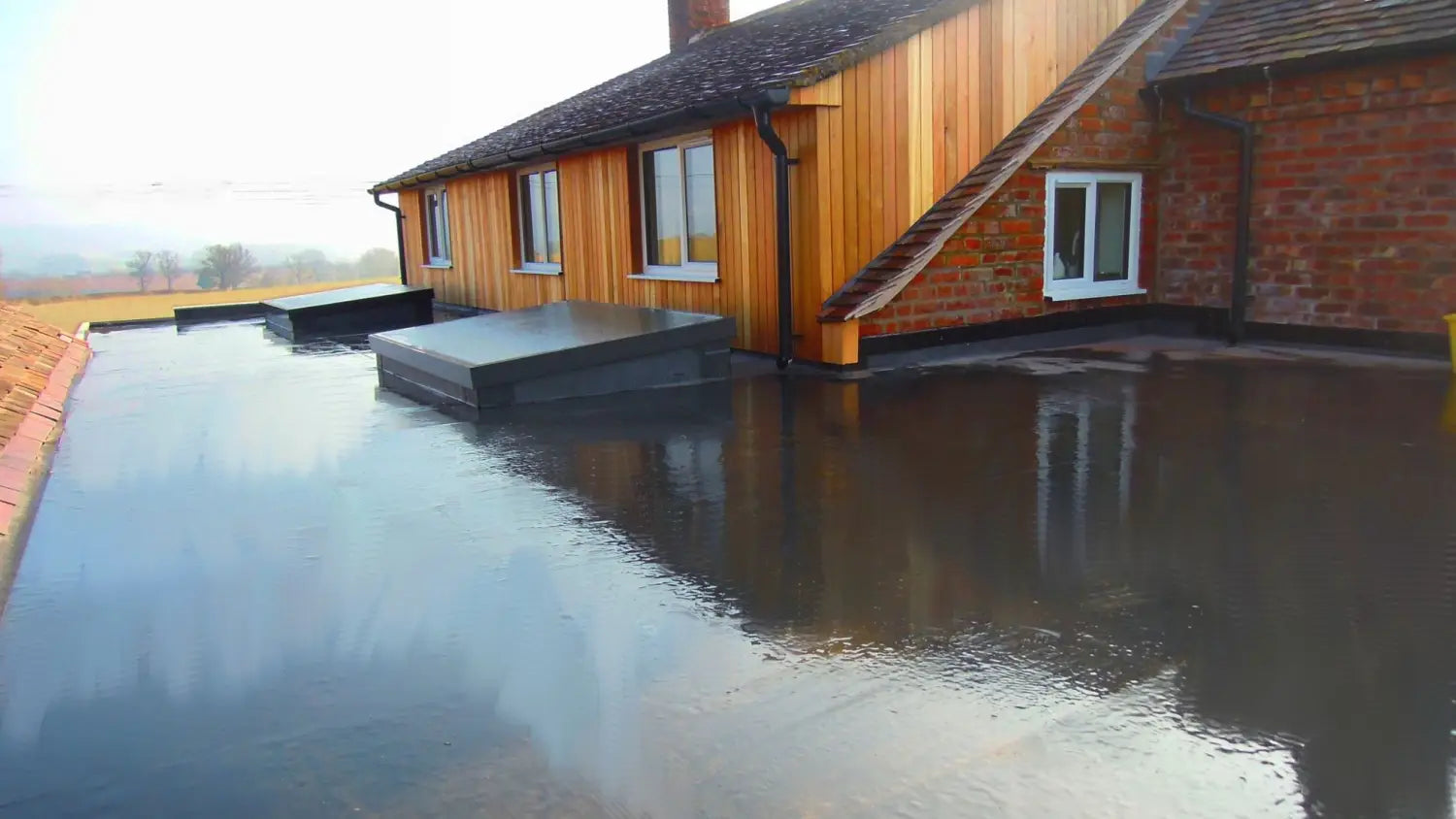 ClassicBond Compatible Products The Original EPDM Flat Roofing System The ClassicBond EPDM system is great for large or small flat roof areas and is normally bonded onto a timber deck in one piece so no joins are required!
