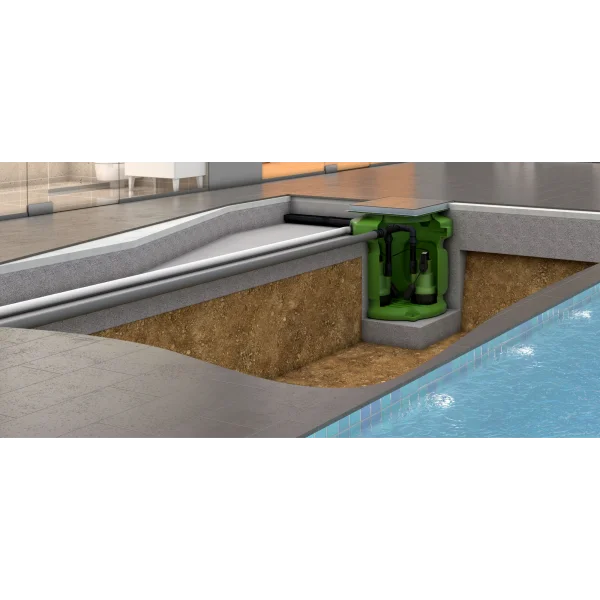 SumpFlo Green Chamber and Pumps