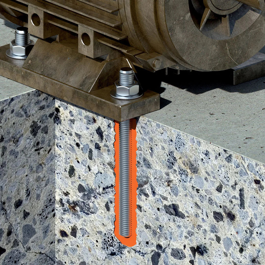 Mapefix VE SF Structural Chemical Anchor for Building Pros Concrete Fixings, Construction Anchoring, Cracked Concrete