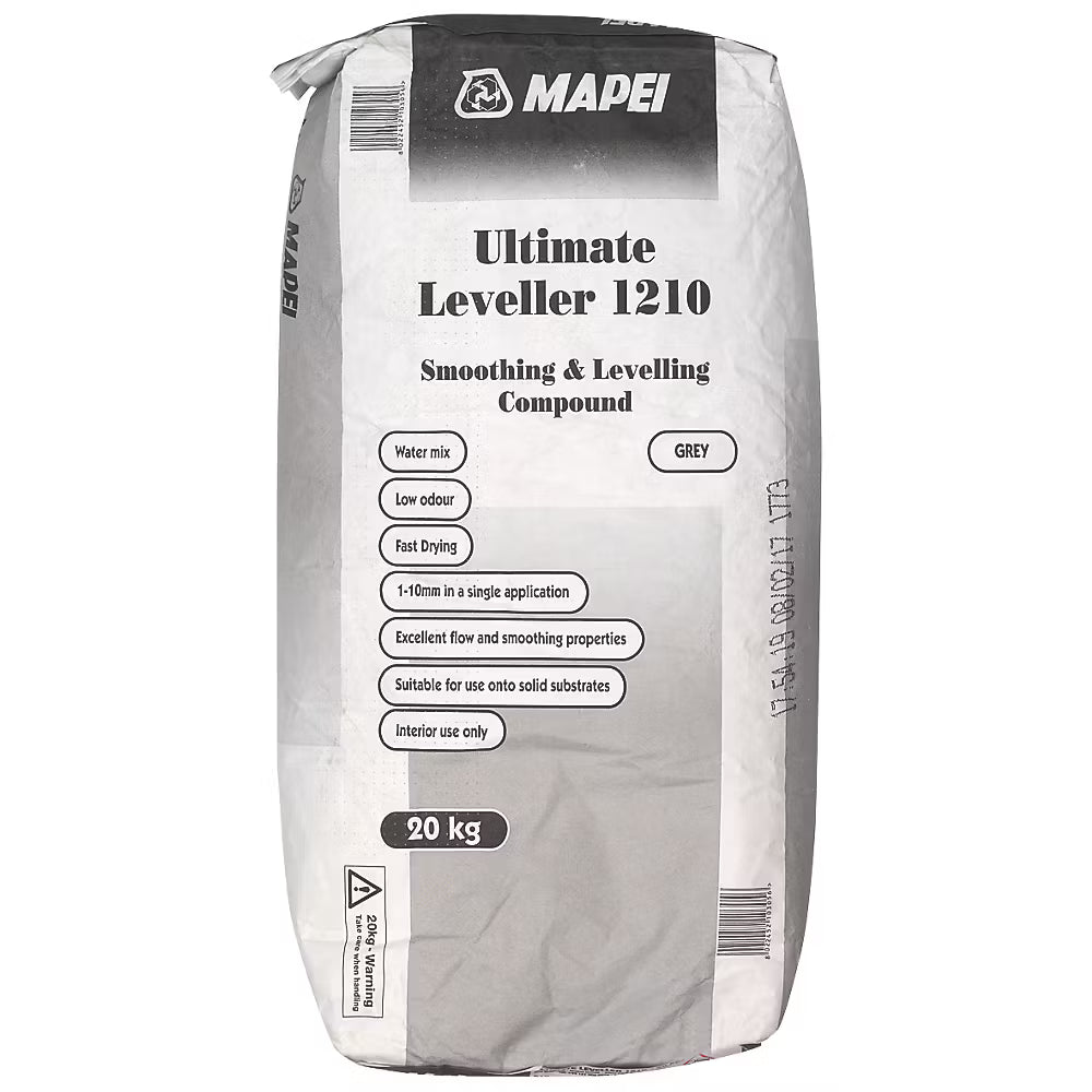 Mapei Ultimate Leveller 1210 20kg Mapei 1-10mm Levelling, Concrete Floor Compound, Floor Renovation, Floor Repair,