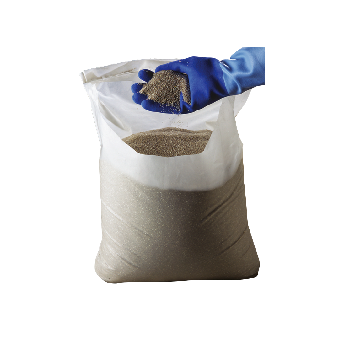 “MAPEI QUARZO washed kiln-dried quartz sand for epoxy and polyurethane resin flooring – 25 kg bag”