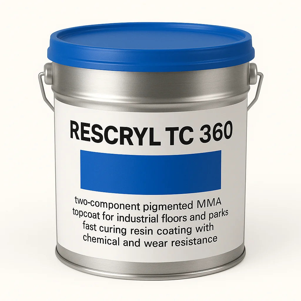 RESCRYL TC 360 MMA Topcoat Waterproofing Protective Coating Car Park Topcoat, Chemical Resistant Coating, Fast Curing