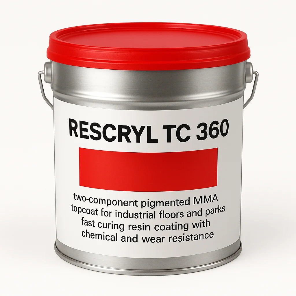 RESCRYL TC 360 MMA Topcoat Waterproofing Protective Coating Car Park Topcoat, Chemical Resistant Coating, Fast Curing