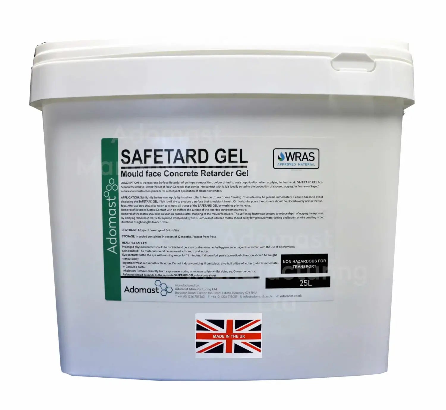 safetard gel concrete surface retarder