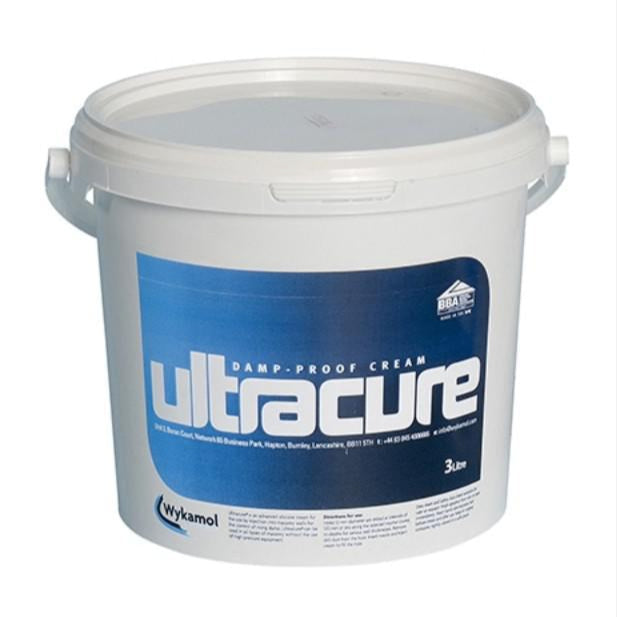 Ultracure Damp Proofing Cream 3 & 8 Litre Buckets