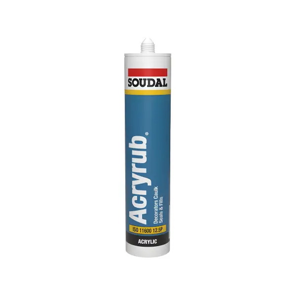 Soudal Acryrub Fillers and Chemical Anchors FLEXIBLE Soudal FLEXIBLE FILLER, gap filler, gap filling, gap sealant,