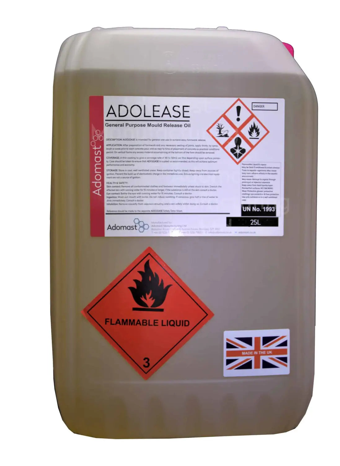 adolease mould release oil