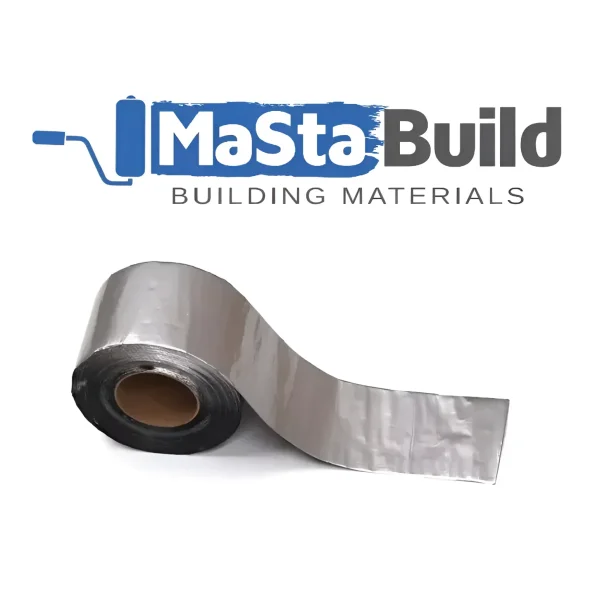 20m flashing tape, aluminium reinforced tape, aqua build, butyl tape, caravan repair tape