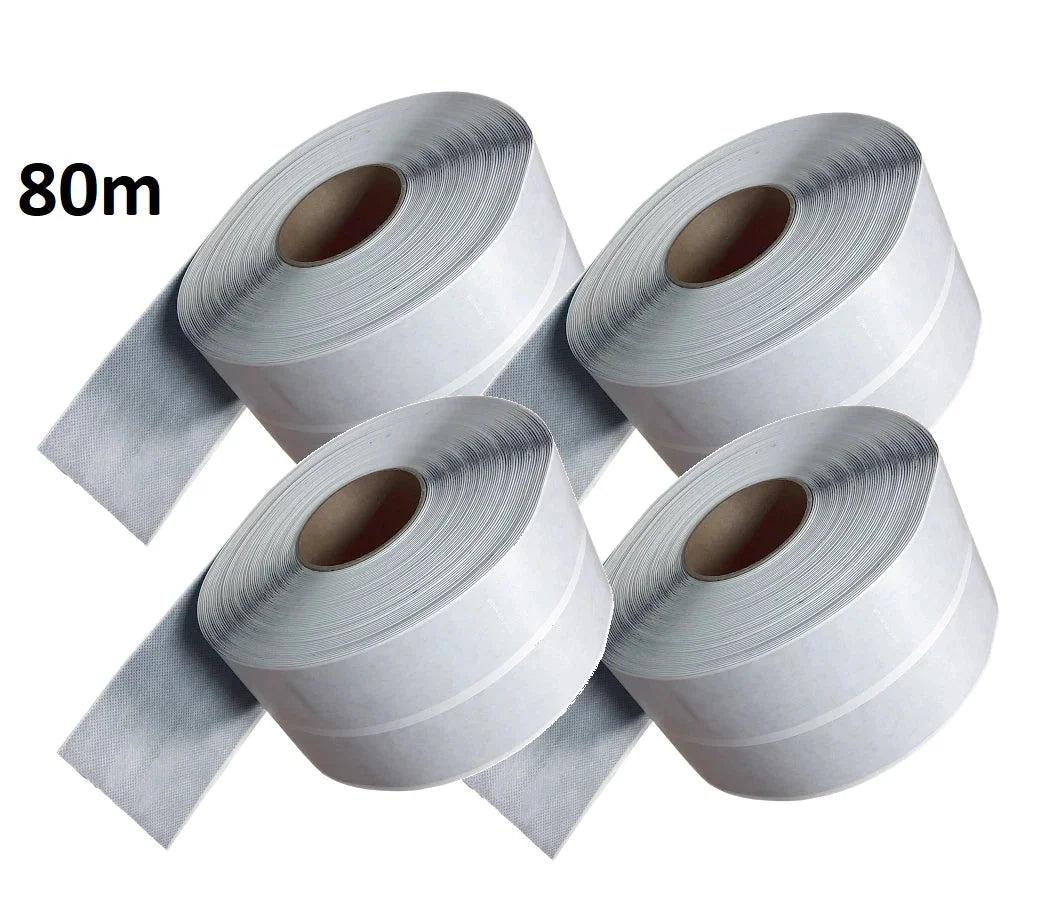 80m waterproof tape, air leakage tape, aqua build, butyl tape, concrete sealing tape