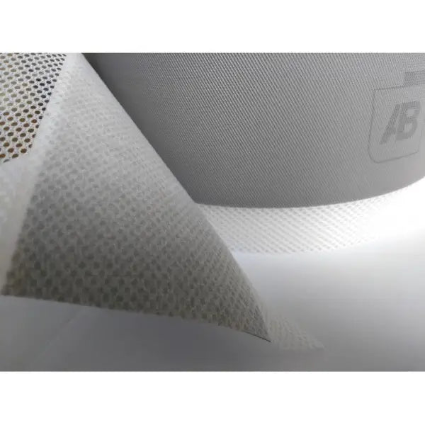 Textured white fabric with a diagonal crease on Aqua Build Fleece-backed Waterproof Tanking Tape