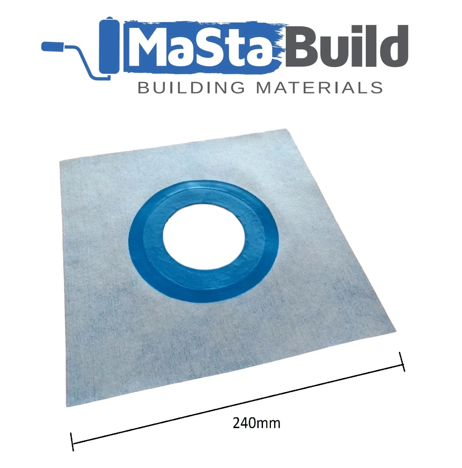 240mm drain collar, aqua build, balcony waterproofing, hydro insulation collar, nonwoven tpe collar