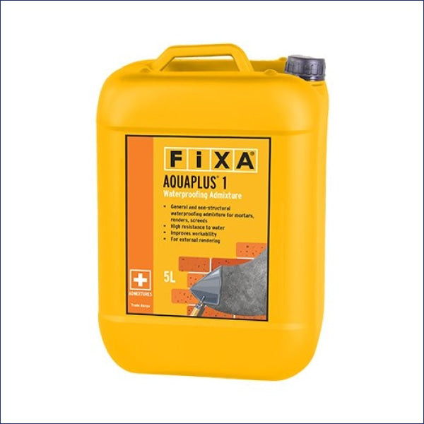 Mortar and screed admixture that allows ease of application by increasing waterproofing and workability of plaster and floor screeds.