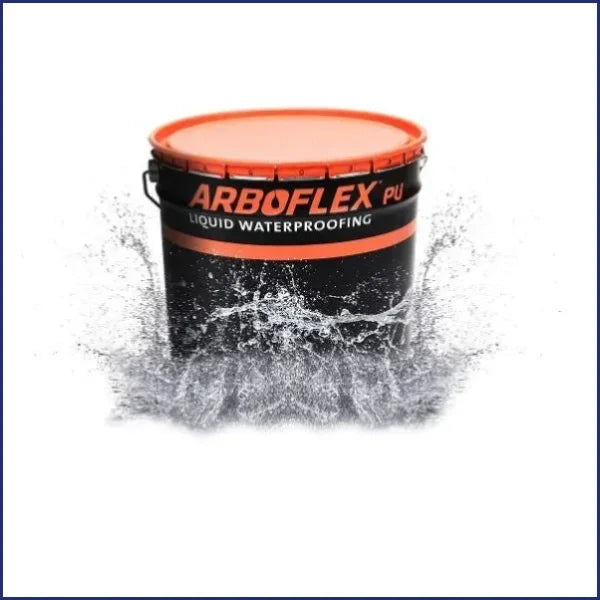 Arboflex PU is a single component liquid waterproofing system that has a 25 year life expectancy and is made from pure polyurethane. Use this product straight out of the tin and apply with either a brush or a roller...a no-nonsense product that is easy to install. 