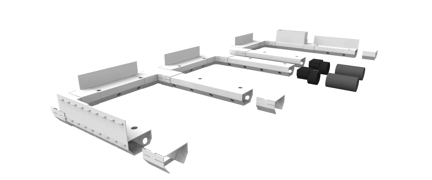 BaseDrain Drainage System for Basement Waterproofing Basedrain, Basedrain Jointing Tape, Basement Drainage, Cavity