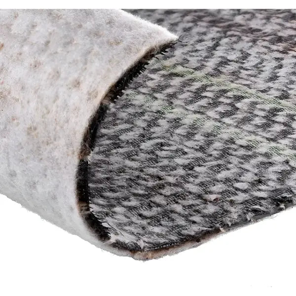 Rolled-up carpet with felt backing for Bentonite Waterproofing application