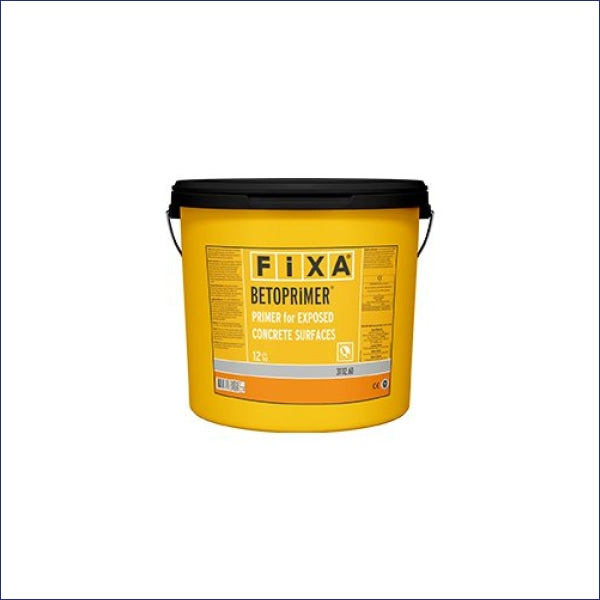 Acrylic polymer based, single component plaster primer with quartz granular for exposed concrete surfaces to increase the adherence of the surface and workability time, applied before cement or gypsum based plasters.