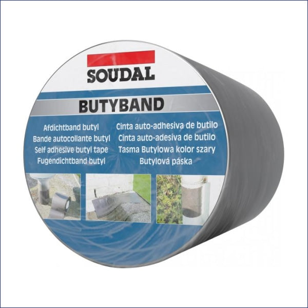 Butyband - Lead / 10m x 150mm x 4 Units