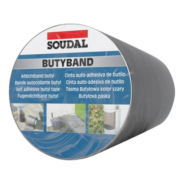 Butyband - Lead / 10m x 225mm x 2 Units