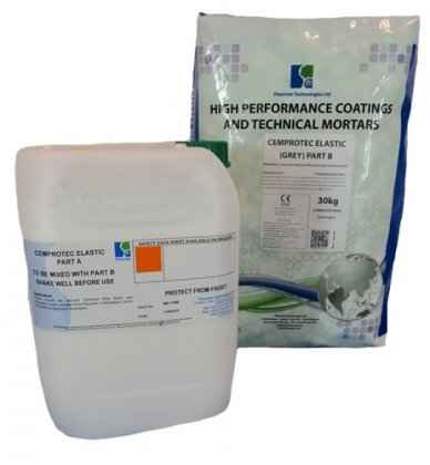 CEMPROTEC ELASTIC flexible cementitious waterproof coating
