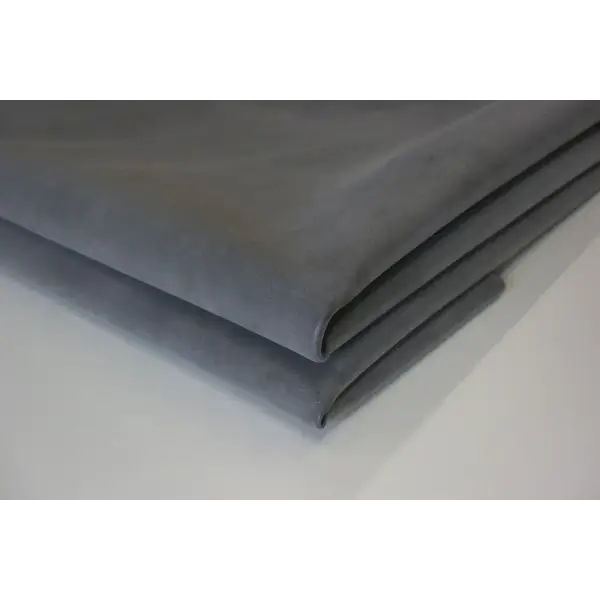 Folded gray fabric showcasing ClassicBond 1.2mm EPDM Rubber Roof Membrane features