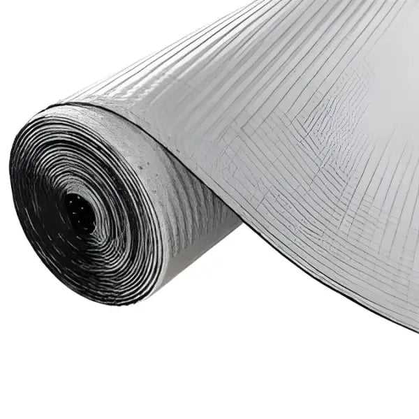 Rolled silver insulation material for CleverShield CM20 Geotextile Membrane 2m x 10m