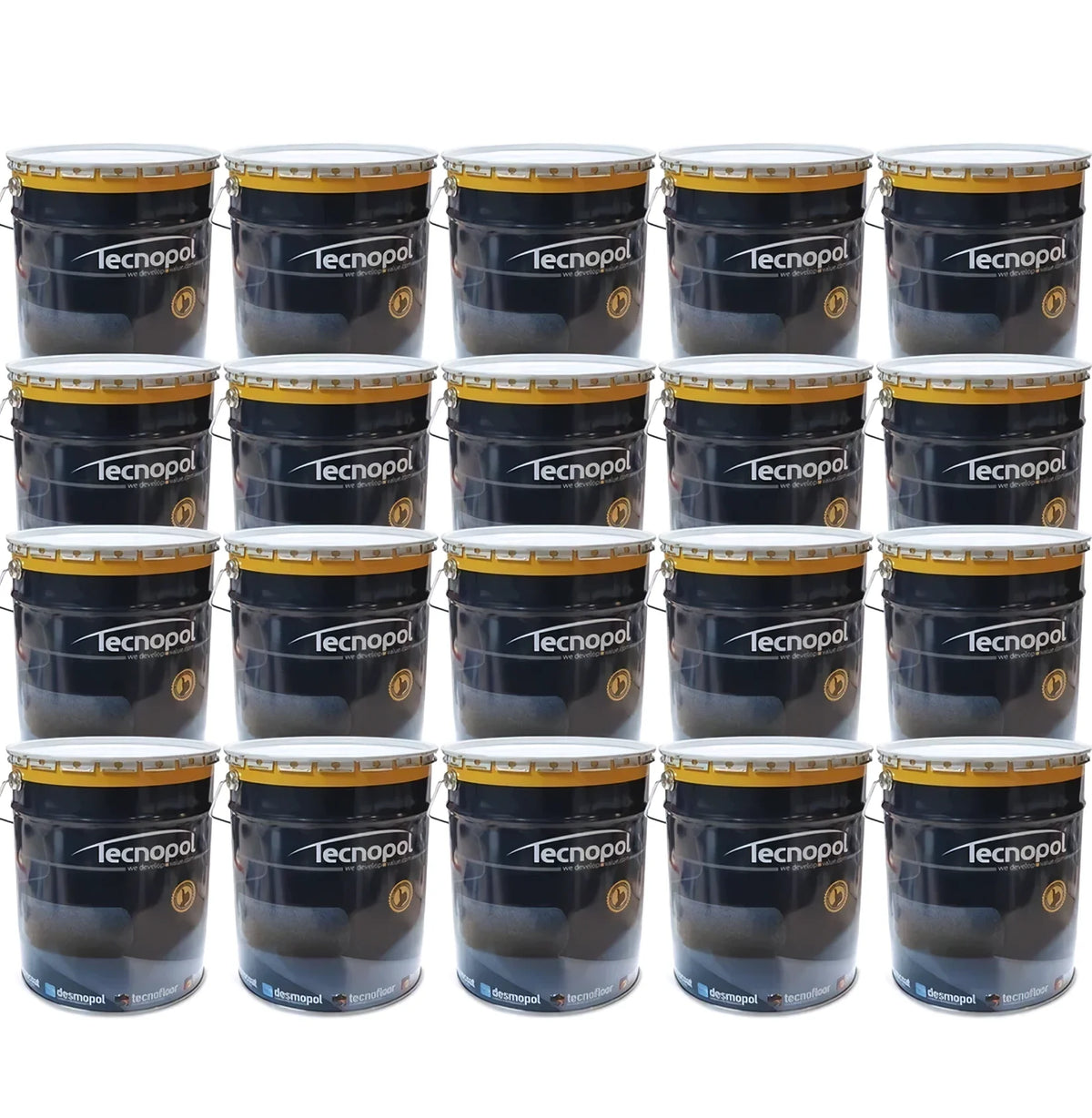 Desmopol Pallet Rates 20 x 25kg Desmopol pallet of 20 x 25kg tins (500kg) – premium liquid polyurethane waterproofing