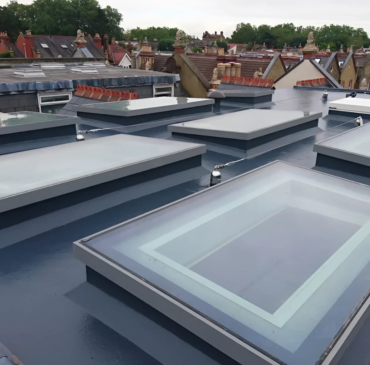Desmopol Kit 4 - 100m² Cover Eagle Desmopol, Flat Roof Coating, Flat Roof Waterproofing, liquid coating roof kit, metal