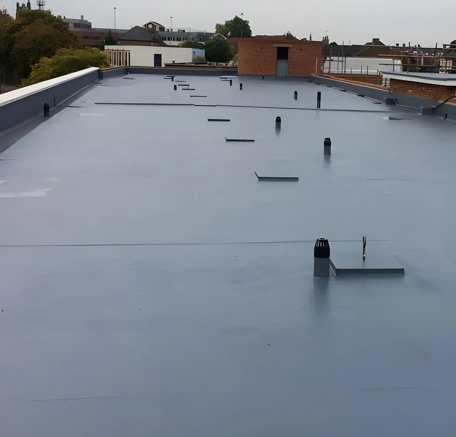 Desmopol Kit 6 - 150m² cover Eagle Desmopol, Flat Roof Coating, Flat Roof Waterproofing, liquid coating roof kit, metal