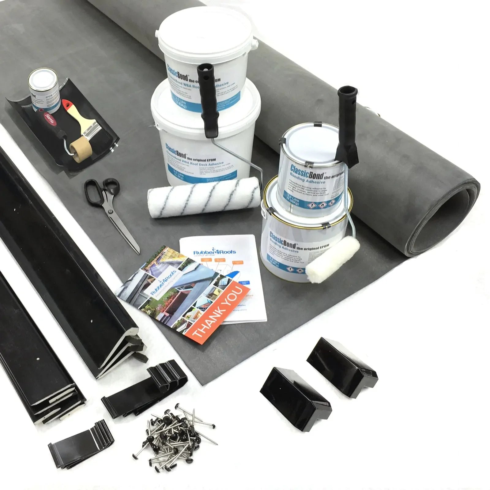 Dormer Rubber Roof Kits EPDM ClassicBond Clever Shield - Asset Protection EPDM, EPDM Membrane, EPDM Roof Kit, Roof Kit